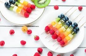 La fleur de lotus en kiwi. 16 Idees De Brochettes De Fruits Originales La Recette