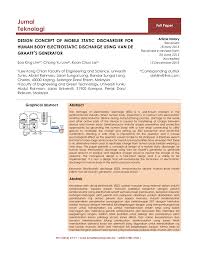 Be careful of the dangerous electrical shock potential when performing maintenance. Pdf Design Concept Of Mobile Static Discharger For Human Body Electrostatic Discharge Using Van De Graaff S Generatortic Discharge Using Van De Graaff S Generator