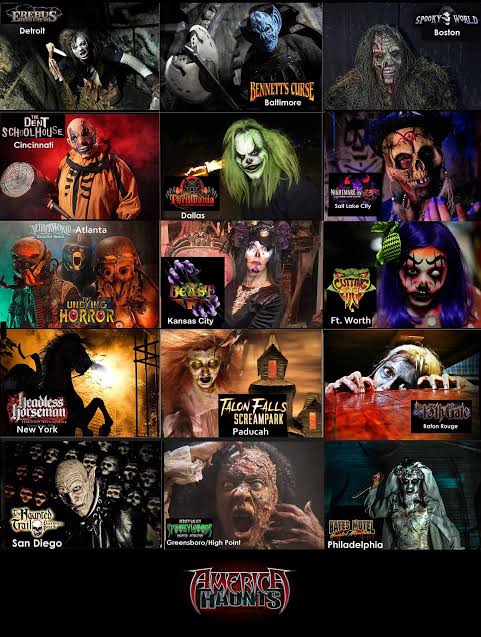 When & Where Fear Meets Fun Across the Nation - America Haunts