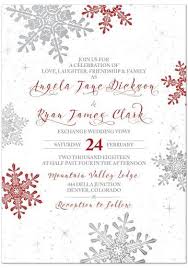 Red Silver Snowflake Winter Wedding Invitation Winter Wedding Invitations Wedding Saving Winter Wedding Planning