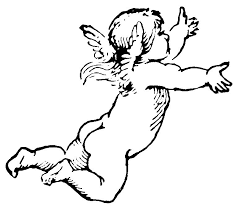 Baby Angel Clipart Black And White Free Vintage Clip Art Images Clip Art Vintage Cherub Tattoo Art