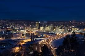 Beautiful cityscape of oslo on a summer day, norway stock photo these pictures of this page are about:oslo cityscape. Oslo Skyline Winter Morning Stock Image Colourbox