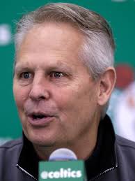 Danny ainge held the trophy for the first time since winning in 1986. Zrmlipxwd G7fm