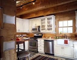 log cabin kitchen designs best log home