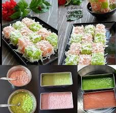 💚 1kg singkong (1kg setlh dikupas ya) parut halus, klu keluar air.buang air nya⁣ 💚 300ml santan kental⁣ 💚 50ml endapan pandan⁣ 💚 200gr gula pasir⁣ 💚 1bks agar2 plain⁣ 💚 1/2sdt. Resep Ongol Ongkol Singkong Legit Media Pakuan