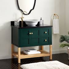 How long does it take for oak bathroom vanity to ship? Oak Finish Vanity Signature Hardware