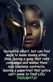 Why does Riri resort to joining a gang despite being incredibly smart?