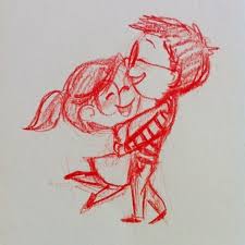 Maybe you would like to learn more about one of these? Art Illustration By Genevieve Santos Happy Valentine S Day Cute Couple Drawings Valentines Art Cute Art