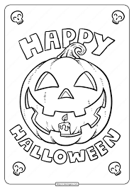 All you need is photoshop (or similar), a good photo, and a couple of minutes. Happy Halloween Coloring Pages