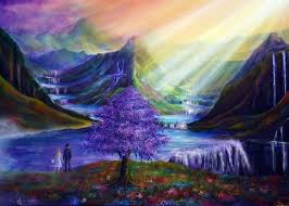 Vibrant Paintings By Ann Marie Cuded What Dreams May Come Bone Art Painting