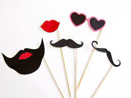Graphic design customised photo booth props make you event unique. Diy Photo Booth Props Frau Liebling Diy Nachhaltigkeit