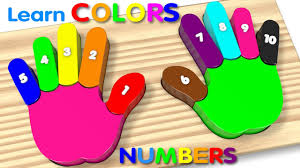 Learning colors for toddlers, primary colors for kids. Wooden Colorful Rainbow Hands And Fingers Kids Toys Best Learning Video Youtube