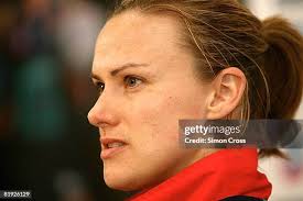 Emily Beaton of the Thunderbirds passes during the ANZ Championship... News  Photo