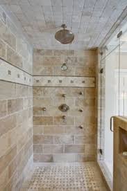 Interesting Larger Tile Layout For A Shower Pair With A Yellow Ish Toned Floor And Could Do Sev Bathroom Shower Design Traditional Bathroom Bathrooms Remodel