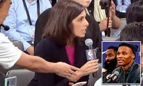 Cnn Reporter Gets Shut Down By Pr Staffer For Asking Rockets Stars About China Daily Mail Online