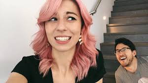 Peebles Got Pink Hair Markiplier Markiplier Hair Mark And Amy