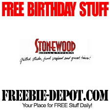 Birthday Freebie Stonewood Grill Tavern Birthday Freebies Free Birthday Stuff Free Birthday Food