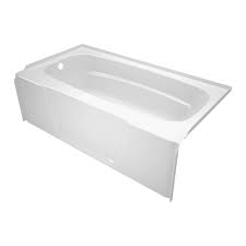 Tap the link below to shop our feed. Firenze 5 Ft Left Hand Drain Bathtub In White 40004l The Home Depot