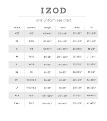 Details About Izod Girls Dazzle Collar School Uniform Top Navy Light Blue And White Shirts