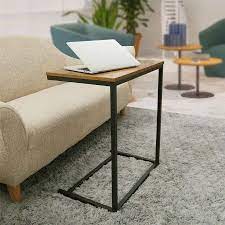 What you need to know. Douxlife Vintage C Shape Coffee Table Wooden Metal Frame Sofa Side Table End Table Home Computer Desk Storage Holders Furniture Aliexpress