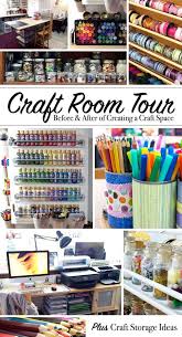 My two dress forms are busy being beautiful here. Craft Room Tour A Look Inside My Creative Work Space 100 Directions