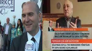 Öztrak, soylu'nun geçmişte bir fetullah gülen gider, bin fetullah gülen gelir sözlerini. Chp Den Ankara Kulislerini Karistiracak Feto Raporu Son Dakika Haberleri