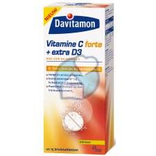 Effervescent vitamin c can be an alternative to vitamin c tablets. Vitamine C Forte Extra D3 Davitamon 30 Effervescent Tablets Gezondheid Aan Huis English
