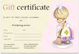 Happy Birthday Gift Certificate Template Word Mopping Services Gift Certificate Template In 2020 Printable Gift Certificate Gift Certificate Template Word Certificate Templates