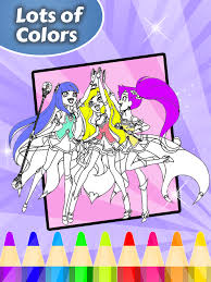 With similarities to the winx and the glitter force, this french cartoon takes the main char… Coloring Pages For Loli Rock 1 0 Apk Download Com Eddy Game Little Girl Game Loli Apk Free