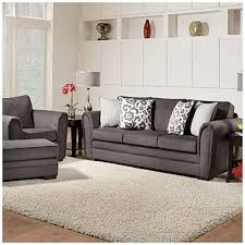 Simmons Flannel Charcoal Living Room Collection At Big Lots Yes That S Right This Was At Big L Living Room Sets Charcoal Living Rooms Living Room Sectional