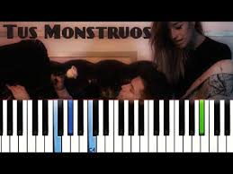 La partitura no fue fácil de encontrar, pero finalmente lo logré. Belen Aguilera Raoul Vazquez Tus Monstruos Piano Tutorial Cover Youtube