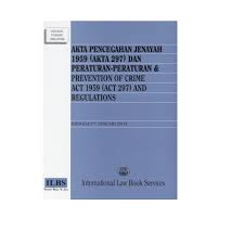 Perbahasan pindaan akta pencegahan jenayah 1957 (2013) siri 1 (+playlist). Akta Pencegahan Jenayah 1959 Akta 297 Dan Peraturan Peraturan Shopee Malaysia