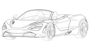 Mclaren f1 coloring page from mclaren category. Mclaren 720s Spider Patent Drawings Photo Gallery Autoblog