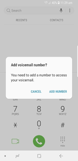 You can also access your voicemail to check your messages by selecting and holding the one (1) key from the dial pad, follow these steps: Access Voicemail Samsung Galaxy A2 Core Android 8 0 Device Guides