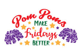 Download Pom Poms Make Fridays Better Svg Cut Files Download Tinkerbell Silhouette Svg Free PSD Mockup Templates