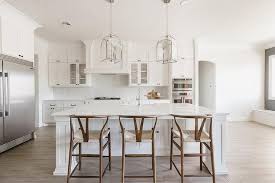 These homeowners loved uba tuba granite and they loved cherry, but. White Quartz Kitchen Island Top Design Ideas