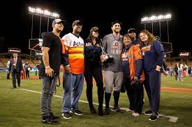When george springer turned 18, his sister nicole, then 16, scraped together enough money for two tickets to a boston red sox game at fenway park. Astros George Springer The Series M V P Has Come A Long Way The New York Times
