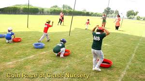 Fun Races Of Kinder Garten Section Simigo International School Abohar Fun Races Sports Day Activities International School