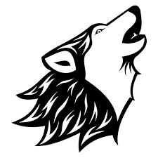 Howling Wolf Tattoo Http Freevectorsite Com Howling Wolf Tattoo Howling Wolf Tattoo Wolf Howling Wolf Decor