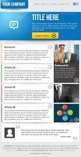 Clean Business Email Newsletter Template Email Newsletter Template Newsletter Templates Newsletter Template Free