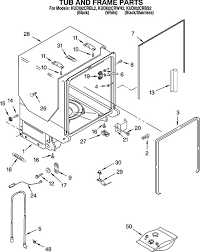 These can wear out over time, so it's a good idea to replace them as soon as you notice any signs of leaking. Kitchenaid Kudi02crbs2 Dishwasher Partswarehouse