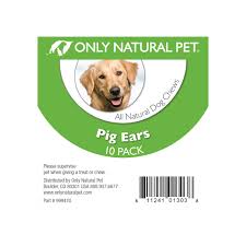 Doing it as a puppy can really set you up for a foundation of focus and interest. Only Natural Pet Pig Ear Dog Chew Only Natural Pet
