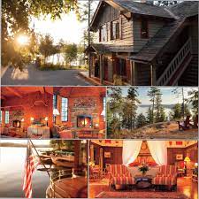 Hotel The Point Saranac Lake Ny Unitedstates Luxury Camping Cabin Camping Cabin