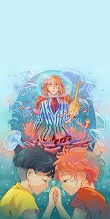 ponyo lockscreen cute aesthetic e anime in 2020 studio ghibli art ponyo anime art girl studio ghibli art ponyo anime art girl