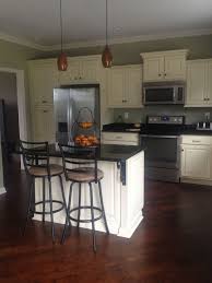 my kitchen .. vanilla cream cabinets