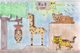 60 disegni geometrici in agguato. Cornicette A Quadretti Animali Gamboahinestrosa