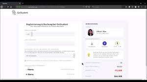 • view grades and course content. Gostudent Buchung Uber Website Tutoren Profil Youtube