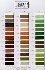 Aurifil Thread Color Chart Quilting Thread Quilting Tips