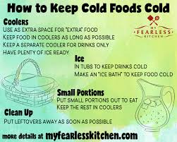 Keep Cold Foods Cold At Your Summer Potluck My Fearless Kitchen