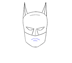 This is a commission that's been a bit overdue. How To Draw Batman S Face Step 12 Batman Drawing Drawing Batman Batman Cartoon